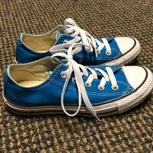 Cyan Space Blue Converse Women’s size 6